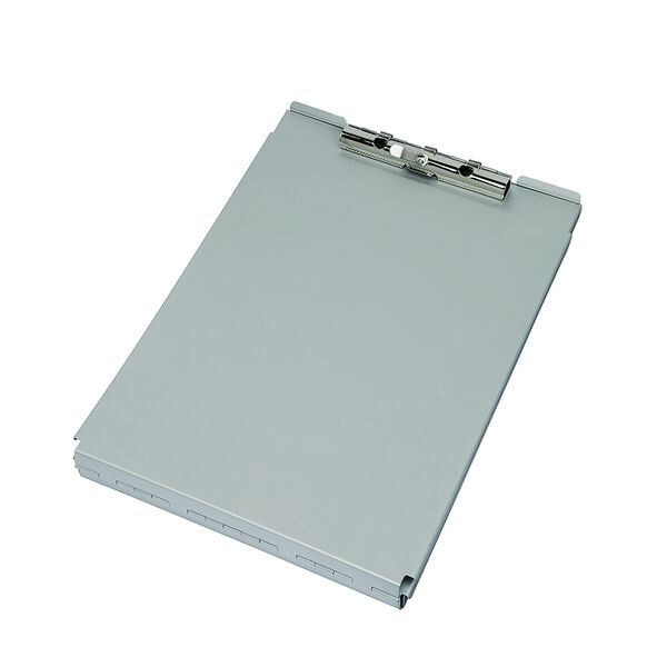 MAUL Klemmbrett MAULcase A4 Aluminium silber grau, 23.7x32 cm Image