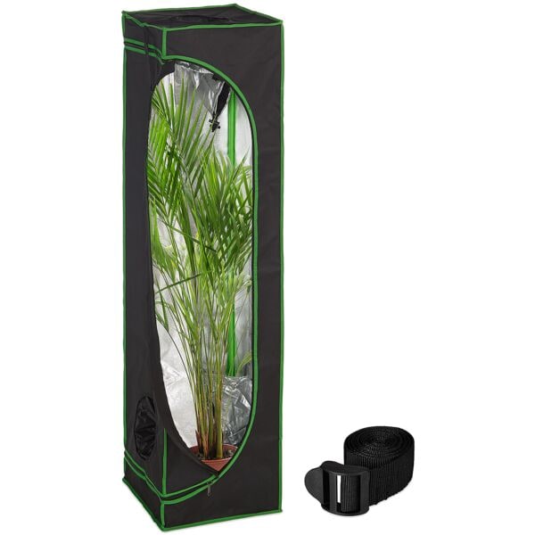 relaxdays Growzelt 40 x 40 x 160 cm