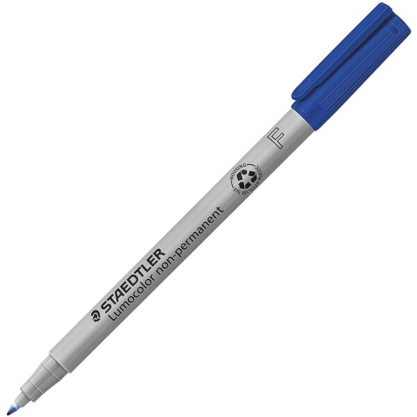 Staedtler Universalstift / Folienstift »Lumocolor® non-permanent« 0,6 mm 10 Stück blau Image