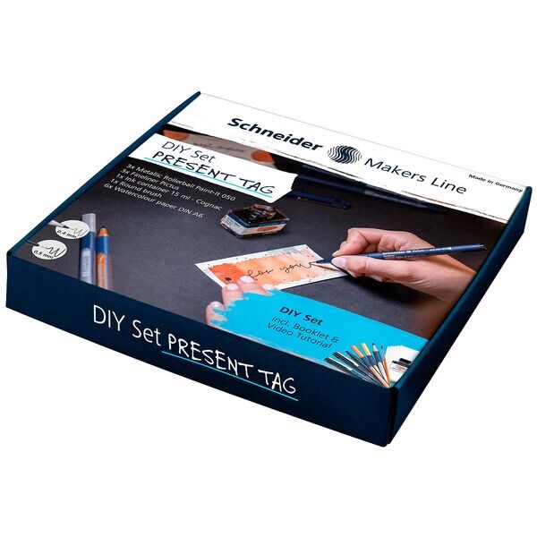 Schneider Geschenkanhänger-Set DIY weiß weiß Image