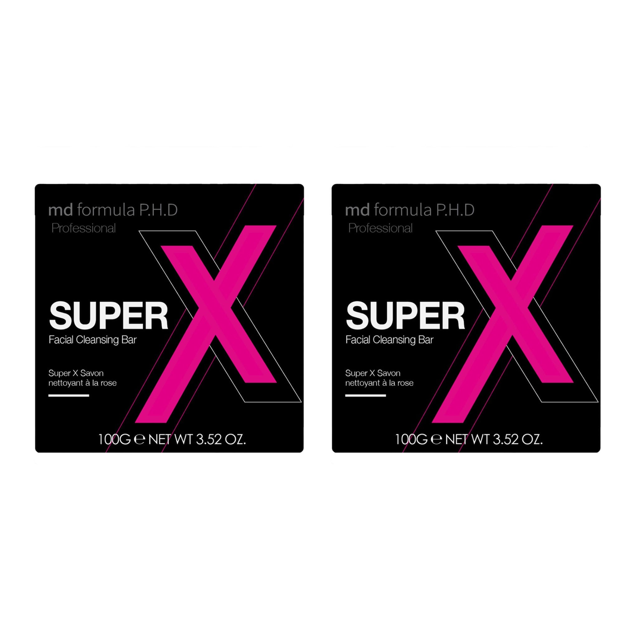MD Formula Super X Gesichtsreinigungsseife 100g x 2 Duo-Pack Image