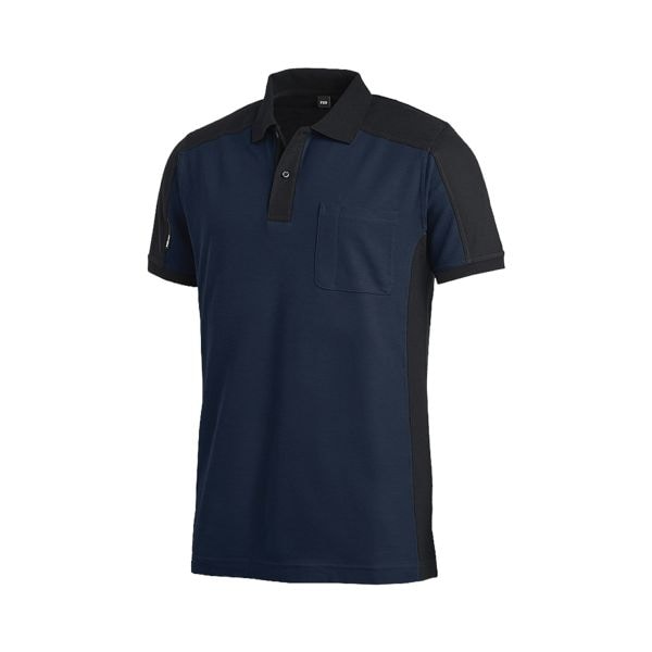 FHB Polo-Shirt KONRAD Größe 3XL zweifarbig blau Image
