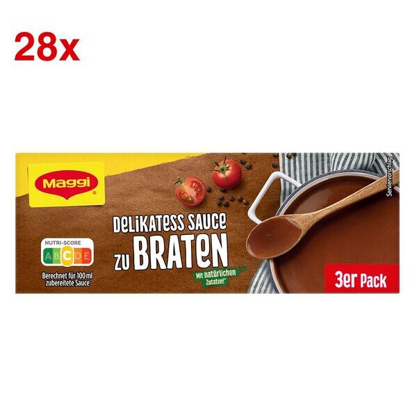 Maggi 28er-Pack »Delikatess Sauce zu Braten« 3 Stück Image