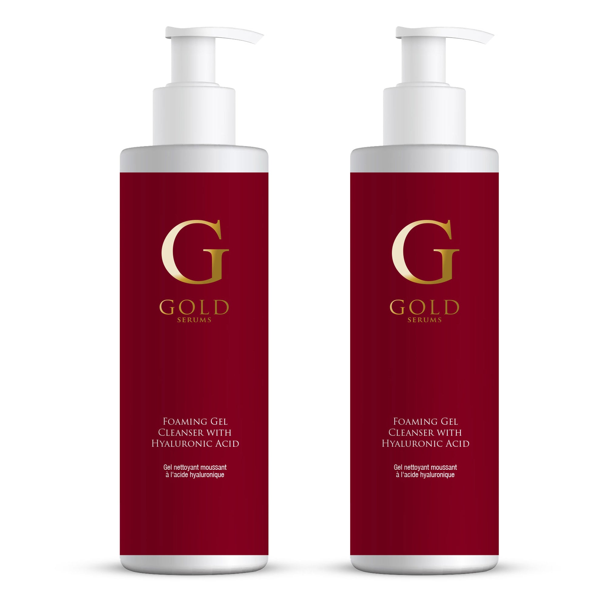 Goldserum Schäumender Mousse-Reiniger mit Hyaluronsäure 200ml x 2 Duo-Pack Image