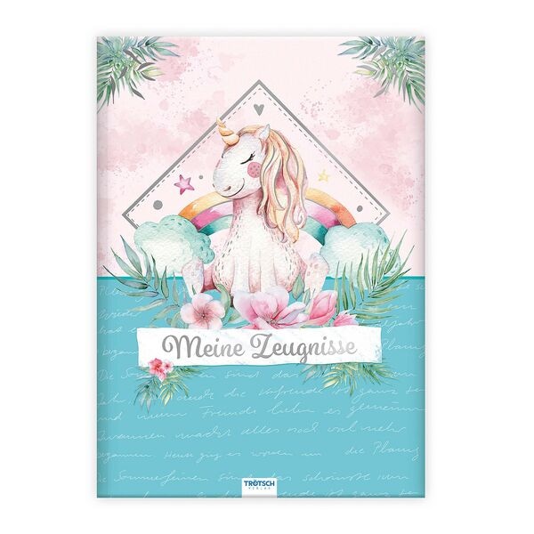 TRÖTSCH Zeugnismappe »Einhorn« DIN A4, 23x32 cm Image