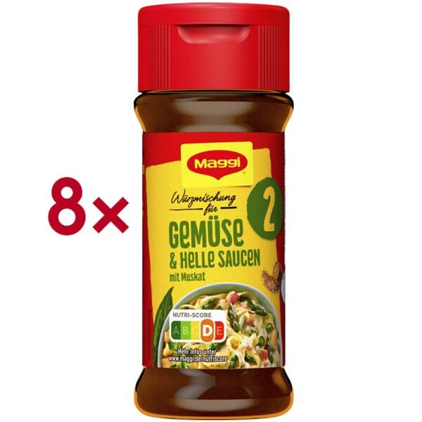 Maggi 8er-Pack Würzmischung »Gemüse & helle Saucen« Image