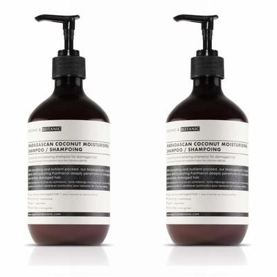 Organisches & Botanisches Feuchtigkeits-Shampoo mit Madagaskar-Kokosnuss 500 ml x 2 Duo-Pack Image