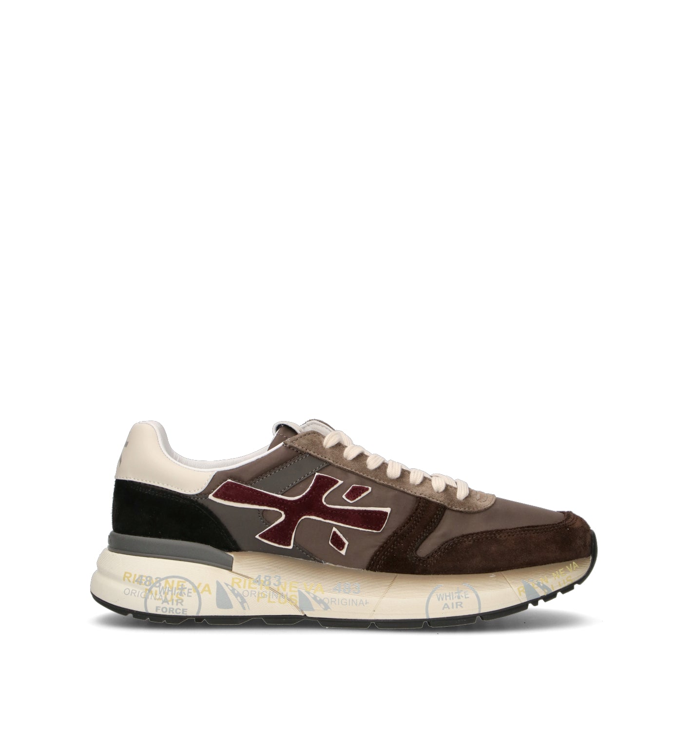 PREMIATA Sneaker uomo taupe in suede
