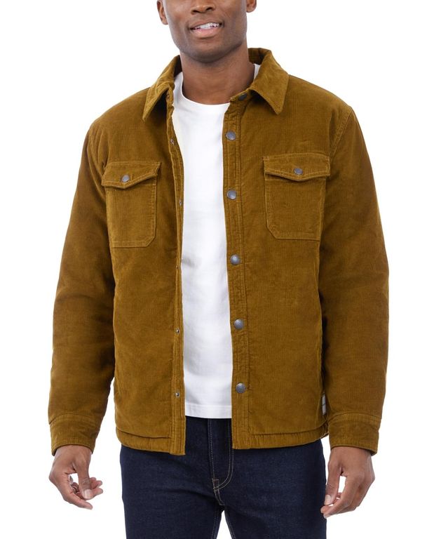 Corduroy Shirt Jacket - Natural - Lucky Brand Jackets