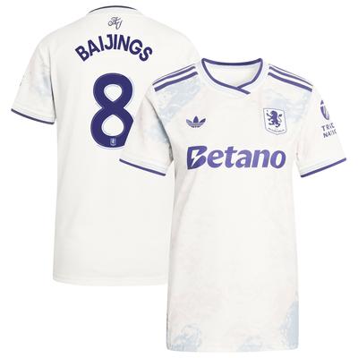 Aston Villa adidas Authentisches Ausweichtrikot 2025-26 - Damen mit Aufdruck Pokal Baijings 8 Image