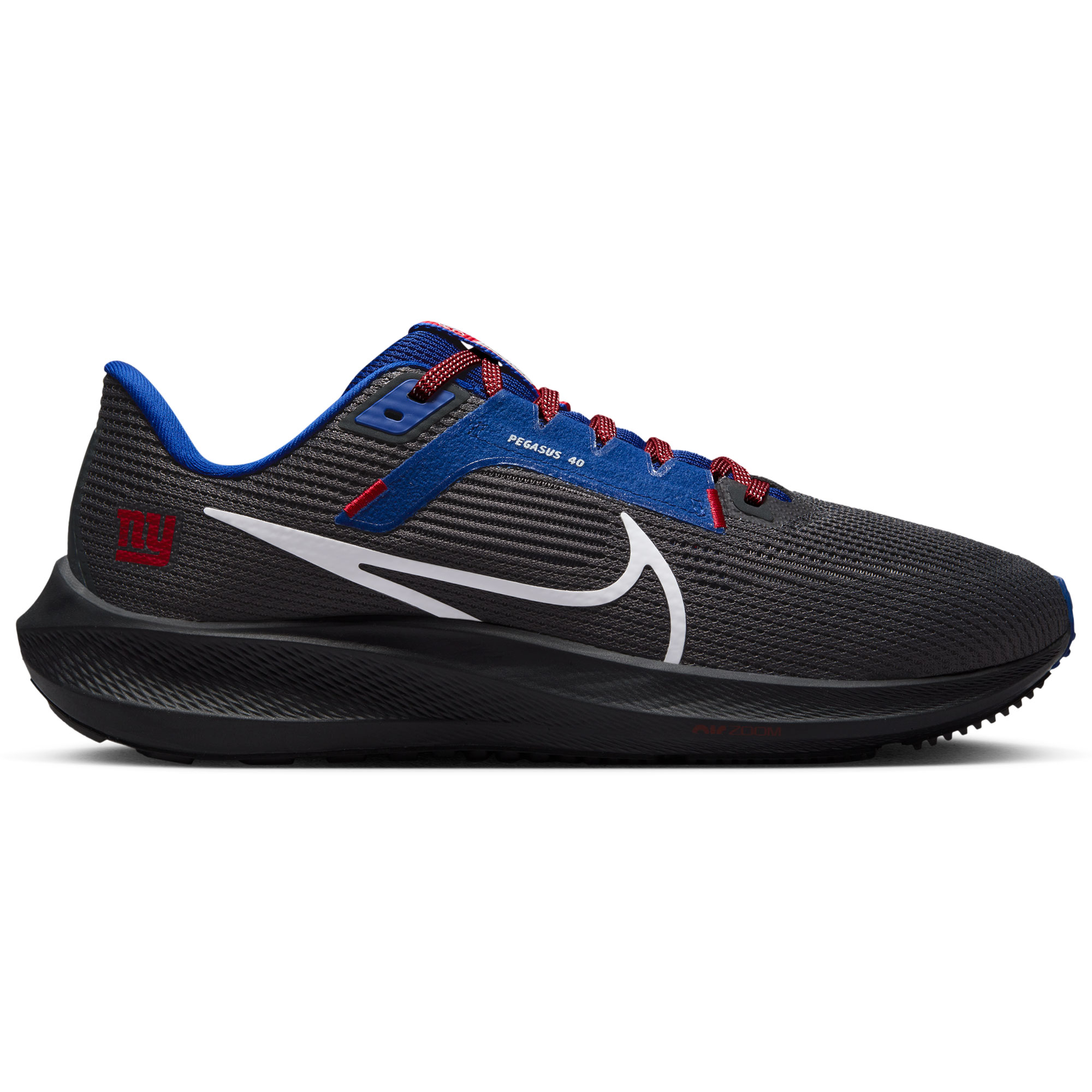 Unisex Nike Anthrazit New York Giants Zoom Pegasus 40 Laufschuh Image