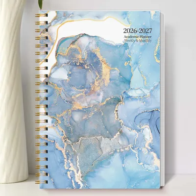 2026-2027 A5 Weekly & Monthly Planner – Jan 2026 to Dec 2027 Spiral Organizer with Calendar & Notes, School & Office Supplies