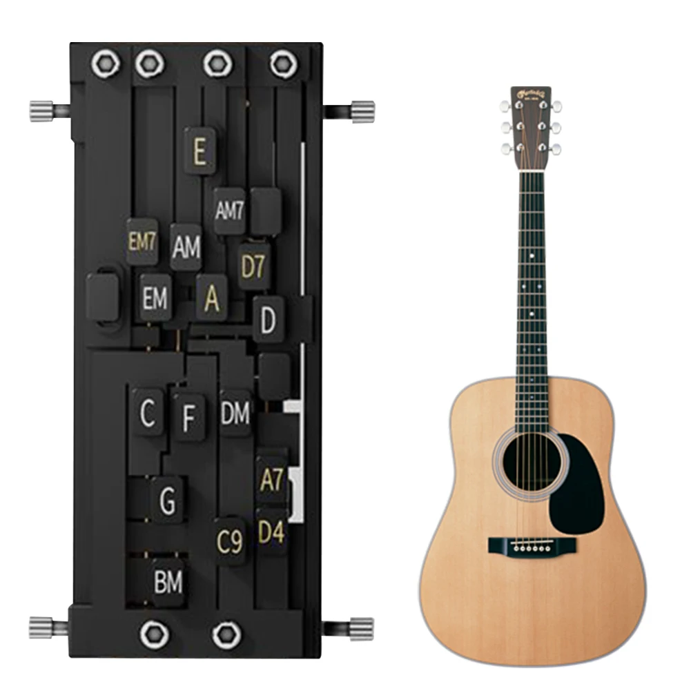 Guitar Chord Presser Guitar Chord Helper Guitar Chord Trainer Guitar Aid Chord Tool Guitar Accessories for Beginners