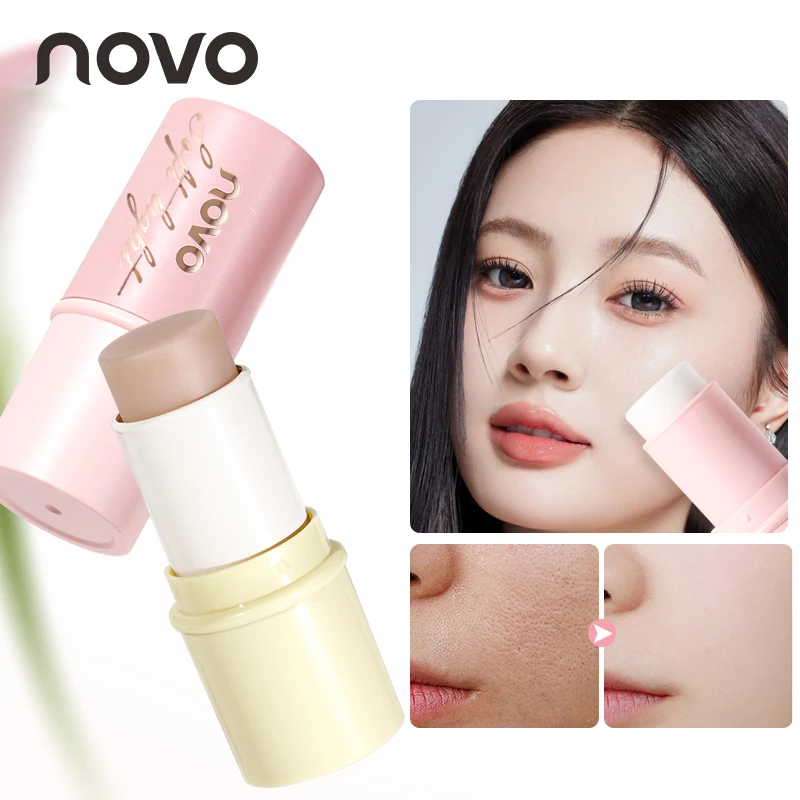 Invisible Pore Base Stick und Hydratation Primer, langanhaltender, glatter + mattierter Make-up-Effekt, feuchtigkeitsspendend, nicht klebend Image