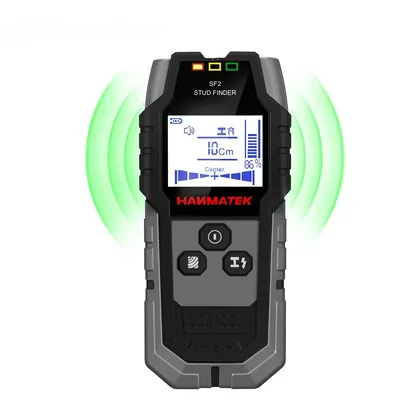 HACHANLUN SF2 Stud Finder Wood Studs Metal Detecion Detection of live cable Metal Depth Measurement Finder Wall Detector Scanner