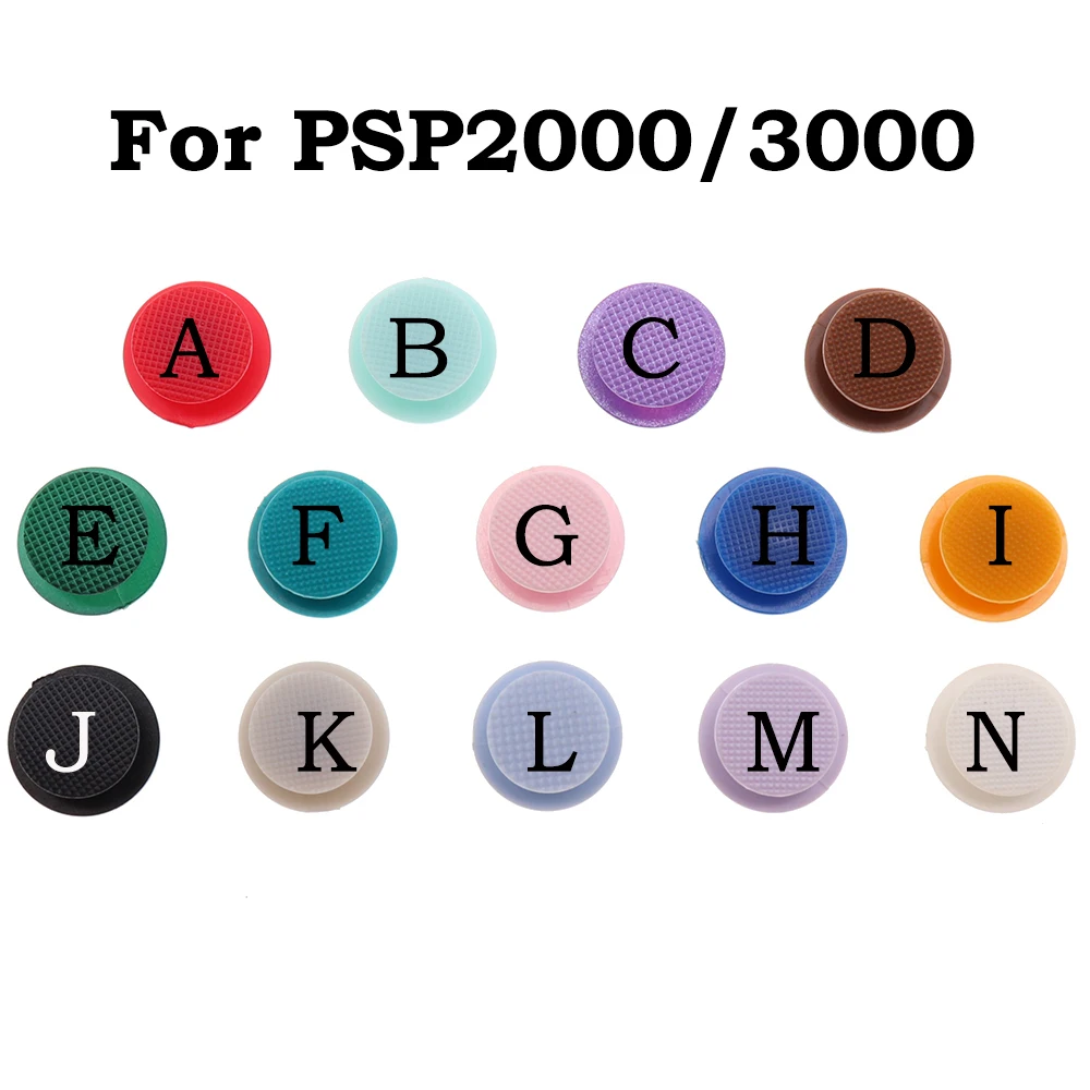 1pcs For PSP 2000 3000 E1000 Street Series - 3D Analog Joystick Cap Cover Button Replacement Part