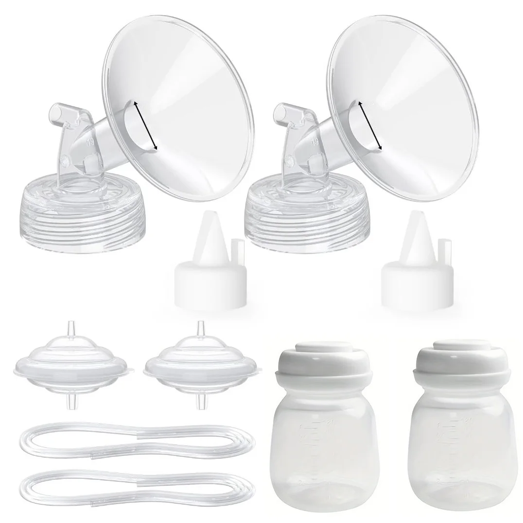 Complete Kit for Spectra Breast Pump Parts Compatible with Spectra S1/S2/9 Plus, Not Original Accessories, Full Set Replacements