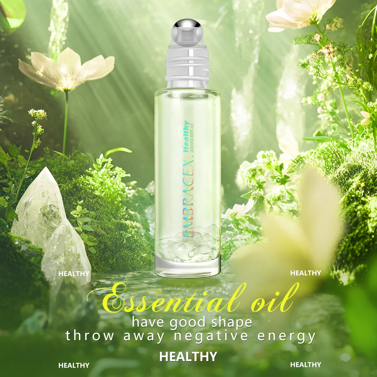 20 ml gesundes Rollerball-Parfüm mit ätherischen Ölen, langanhaltender Duft, Reisegröße, Lufterfrischung für Auto- oder Autogeschenke, geeignet für Image