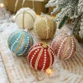 Palla di Natale Creatività nordica Ornamento di Natale Ciondolo Palline di schiuma Matrimonio Appeso Palla Decorazione Forniture Natale