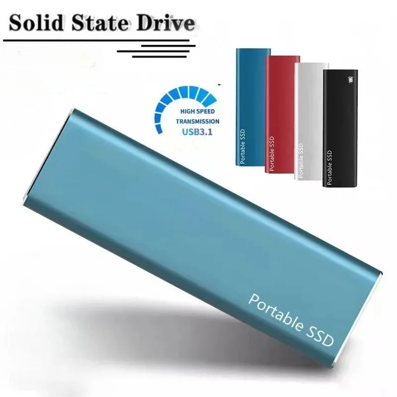 Disco rigido esterno portatile Unità a stato solido mobile da 1 TB 2 TB USB 3.0 Disco rigido esterno ssd per notebook portatile Mac