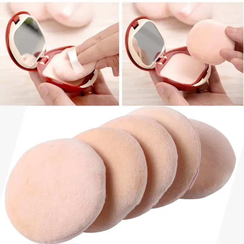 5/20/40pcs Professional Round Face Powder Foundation Make-Up Puff Portable Soft Cosmetics Puff Foundation Make-Up Sponge