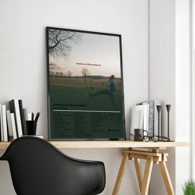 Pop Singer Zach Bryan Aesthetic Hip Hop Rapper Music Album Retro Newspapers Wall Art Canvas Painting Prints Living Room