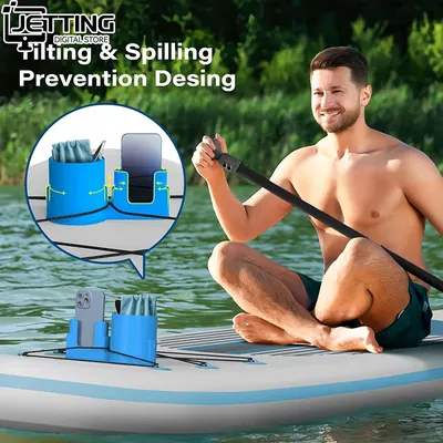 Kreative Paddle Board Getränkehalter Multifunktionale Kajak Getränkehalter Paddle Board Zubehör Kajak Halter Stationäre Getränke
