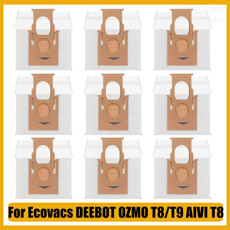Für Ecovacs DEEBOT OZMO T9/T9+/T9 Plus T8/T8+/T8 AIVI N8 AIVI+ N9 N10 N8 Pro Plus Roboter Staubsauger Staubbeutel Ersatz ﻿ Image