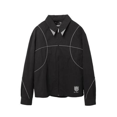 openingproject Black Basketball Shirt Jacket