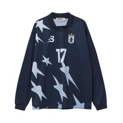 lauf STAR numbering soccer uniform football jersey