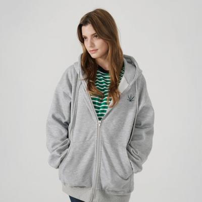 chubasco MHD173 Small with Hood Zip-up Gray