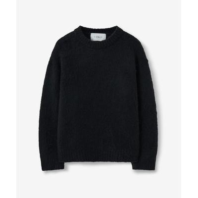 v2 Brush box knit_black