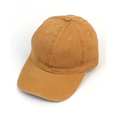 universalchemistry Muji Pigment Washing Mustard Ballcap