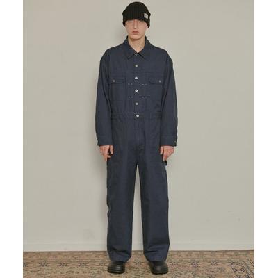 magoodgan Pavon 5804 Carpenter Overfit Navy Jumpsuit