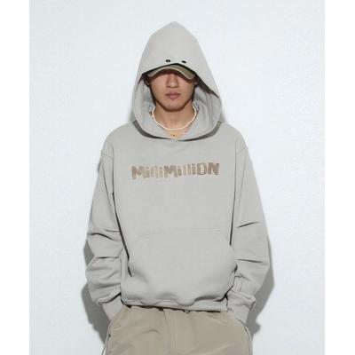 millimillion COBBLESTONE SIGNATURE HOODY T10-BEIGE