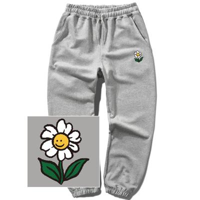 tripshion SINGLE FLOWER LOGO Jogger Sweatpants
