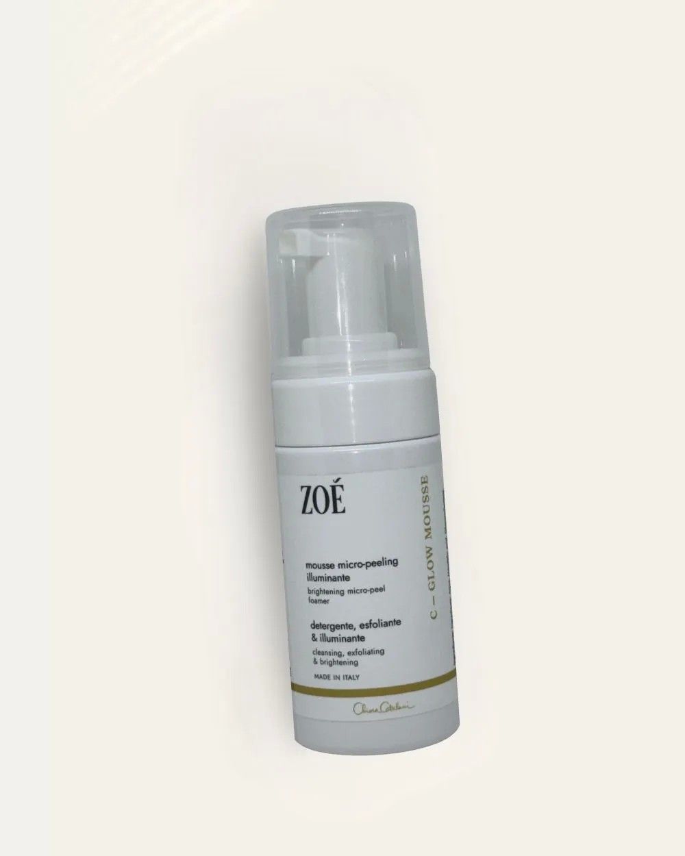 C-GLOW MOUSSE - Mousse Micro Peeling Illuminante con Vitamina C e AHA