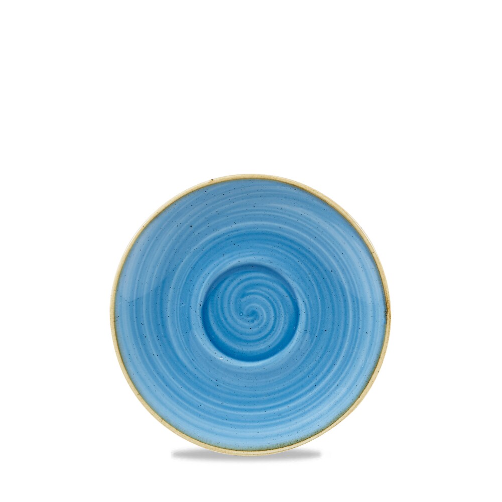 Churchill1795 Churchill Stonecast Cappuccino Untertasse 15,6 cm, Cornflower Blue Image