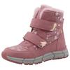 Winterstiefel TOM TAILOR, Kinder, Gr. 34, rosa (altrosa), Lederimitat, Textil, casual, Schuhe, mit Klettverschlüsse