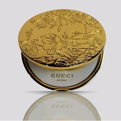 Gucci Accessories | Gucci Flora Mirror In Gold Nib | Color: Gold | Size: Os