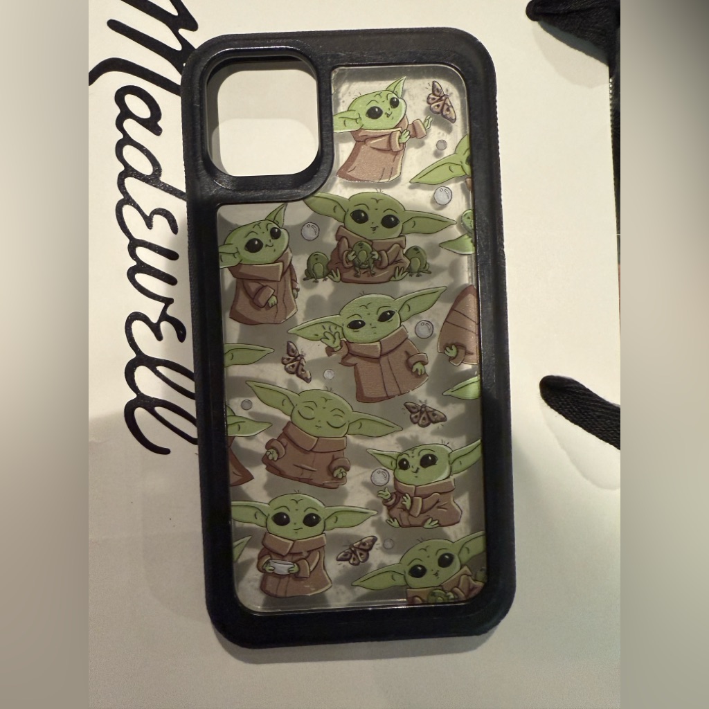 Disney Cell Phones & Accessories | Disney Star Wars Grogu Iphone 11 Pro Max Case | Color: Black/Green | Size: Os