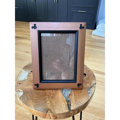 Disney Accents | Disney Wooden Picture Frame With Black Accent | Color: Black/Brown | Size: One Size