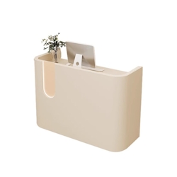 Geschäft kleine Trese Empfangstisch Kasse Laden Theke Empfangstheke Beige 120x60cm Image