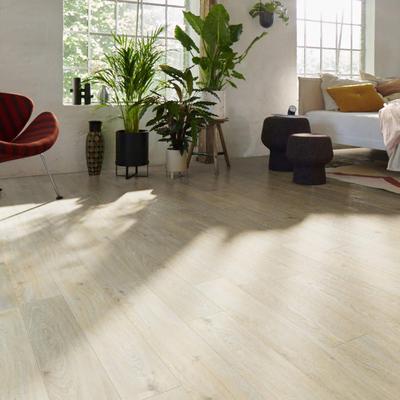 HARO Landhausdiele DISANO WaveAqua TC 4V Eiche Quebec Alabaster authentic, 1282x193x8 mm Image