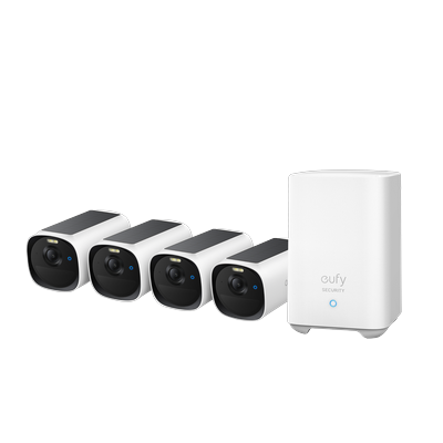 eufyCam E40 4-Kamera-Set (HomeBase S280) Image