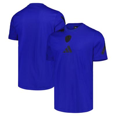 Leeds United Z.N.E. T-Shirt – Königsblau Image