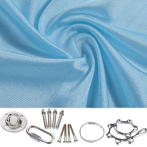 Indoor-Therapieschaukel für Kinder und Jugendliche. Verstellbare Luft-Yoga-Hängematte hat eine beruhigende Wirkung auf die Bedürfnisse von Kindern Image