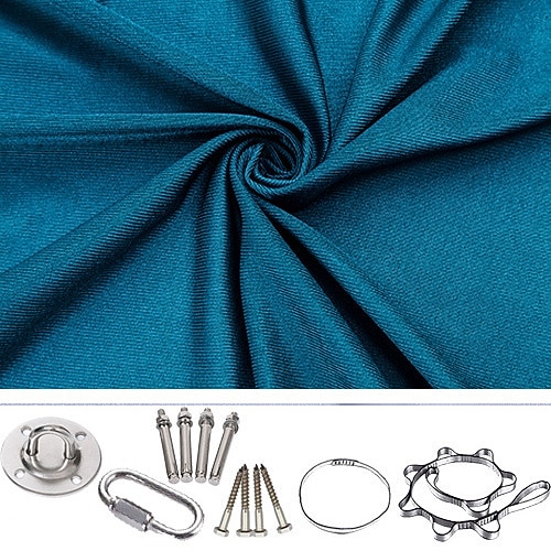 Indoor-Therapieschaukel für Kinder und Jugendliche. Verstellbare Luft-Yoga-Hängematte hat eine beruhigende Wirkung auf die Bedürfnisse von Kindern Image