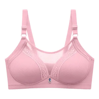 Wirefree Push Up Comfort Bra Seamless Supportive Full Coverage Underwear for Women Soft Stretchy Non Padded Lounge Sleep Yoga