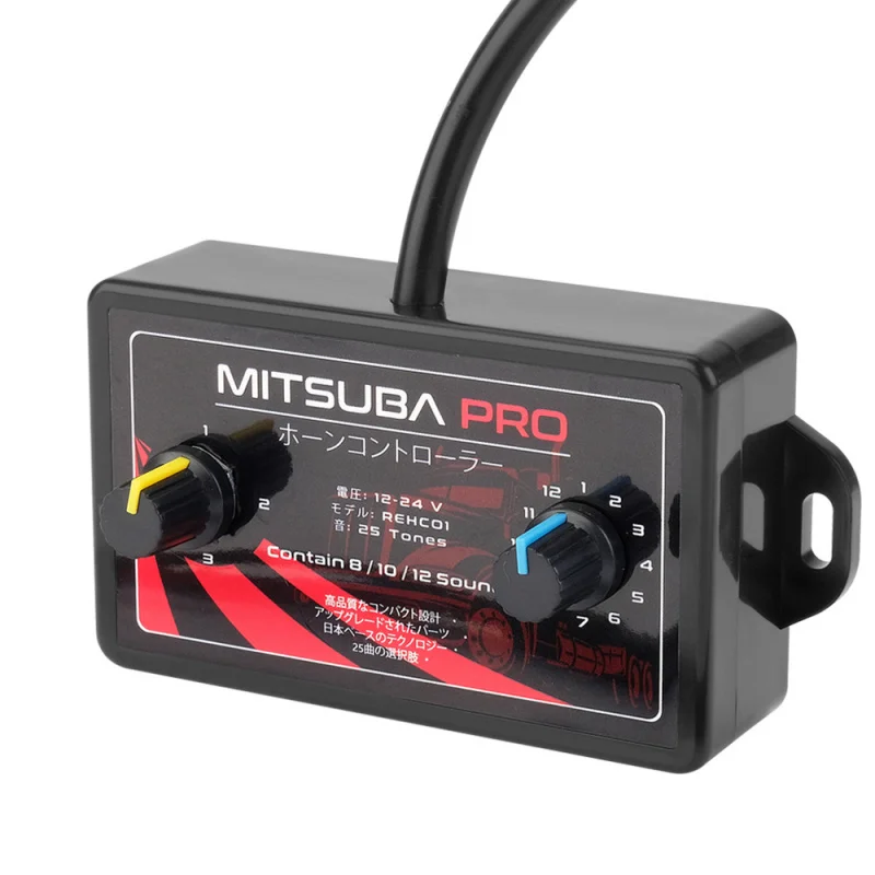 Altoparlante multi-tono con scatola di controllo regolabile a 25 tasti universale più venduto da 12 V, 24 V, pannello di controllo a forma di lumaca